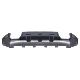 MOLDURA DEFENSA DEL GMC SIERRA 16-19 1500/ BASE/ SLE NEGRA