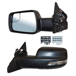 ESPEJO DODGE PU 19-23 RAM ELECT CHINO C/DESEMP C/SENSOR Y PUNTO CIEGO C/DIRECC C/LUZ INF IZQ