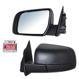 ESPEJO RANGER 13-16 ELECT NEGRO IZQ