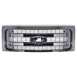 PARRILLA FORD PU 13-14 XLT CROM NEGRA