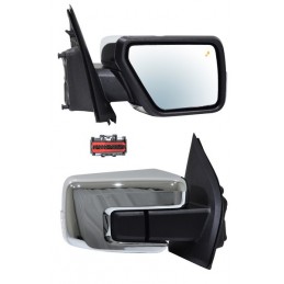 ESPEJO FORD PU 21-24 F150 ELECT CROM C/DIRECC C/DESEMP C/LUZ INF C/SENS PUNTO CIEGO C/SENS TEMP C/MEM AUTOABATIBLE DER
