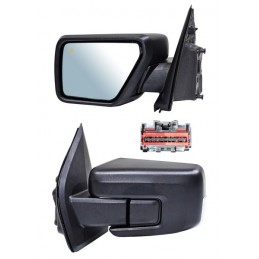 ESPEJO FORD PU 21-24 F150 ELECT P/PINT C/DIRECC C/DESEMP C/LUZ INF C/SENS PUNTO CIEGO C/SENS TEMP C/MEM AUTOABATIBLE DER