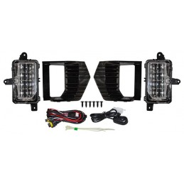 FARO NIEBLA YUKON/ DENALI 21-22 LEDS C/PARRILLA JGO