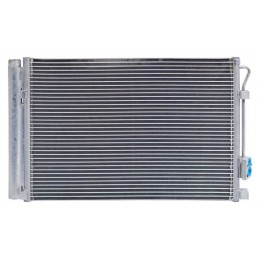 CONDENSADOR KIA RIO 12-17 L4 1.6 LTS AUT/STD C/SECADOR 21X14 1/3X16MM ALUM SOLD