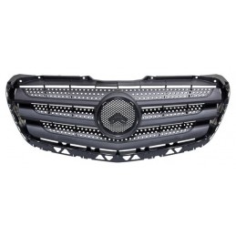 PARRILLA MBENZ SPRINTER 14-18 S/MOLD NEGRA C/FILOS NEGRO AGT