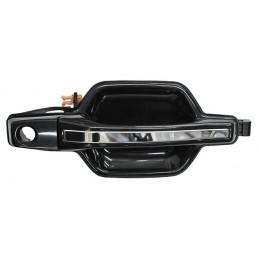 MANIJA EXT MONTERO 07-15 NEGRA/ CROMO C/HOYO P/LLAVE DEL PLASTICO DER