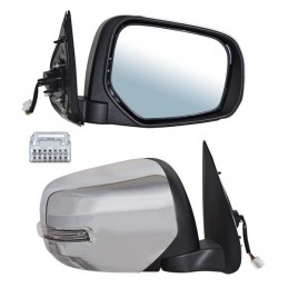 ESPEJO MITSUBISHI PU L200 16-19 ELECT CROM C/DIRECC AUTOABATIBLE DER