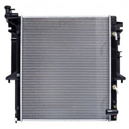 RADIADOR MITSUBISHI L200 16-19 L4 2.4, 2.5 LTS AUT C/S AA GAS/DIESEL 20 2/3X25 3/4X16MM ALUMINIO SOLDADO