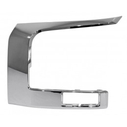 MOLDURA DEFENSA DEL MITSUBISHI PU L200 25 CROM IZQ