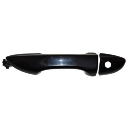 MANIJA EXT COROLLA 14-19 DEL NEGRA LISA C/HOYO P/LLAVE PLASTICO IZQ