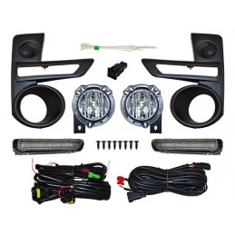 FARO NIEBLA RAIZE 22 C/PARRILLA LEDS JGO