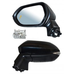 ESPEJO COROLLA 20-25 ELECT P/PINT C/DIRECC C/DESEMP C/SENSOR PUNTO CIEGO IZQ