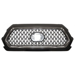 PARRILLA TACOMA 18-19 SPORT NEGRA C/FILO CROM