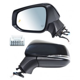 ESPEJO COROLLA CROOS 22-23 ELECT P/PINT C/DIRECC C/SENSOR PUNTO CIEGO C/DESEMP IZQ