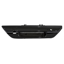 MANIJA TAPA CAJA HILUX 16-25 C/HOYO P/LLAVE P/CAMARA PLASTICO NEGRO LISA