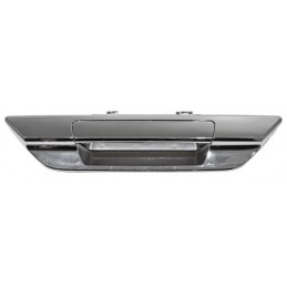 MANIJA TAPA CAJA HILUX 16-25 S/HOYO P/LLAVE S/HOYO P/CAMARA PLASTICO CROMADA
