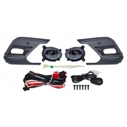 FARO NIEBLA POLO 24-25 LEDS C/PARRILLA JGO