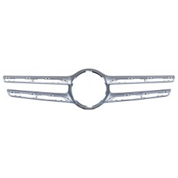 MOLDURA PARRILLA MBENZ GLC 16-19 EXT PLATA S/HOYO P/CAMARA
