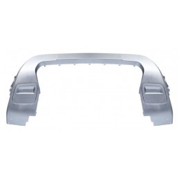 MOLDURA DEFENSA DEL DUSTER 21-24 PLATA