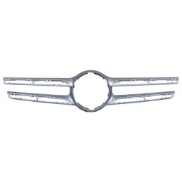 MOLDURA PARRILLA MBENZ GLC 16-19 EXT PLATA S/HOYO P/CAMARA